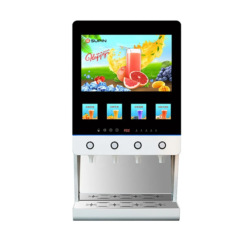 SUPIN J-40SC-T Fruit Pulp Syrup Water Mixer Commercial Intelligent Smart Automatic Cold Juice Machine