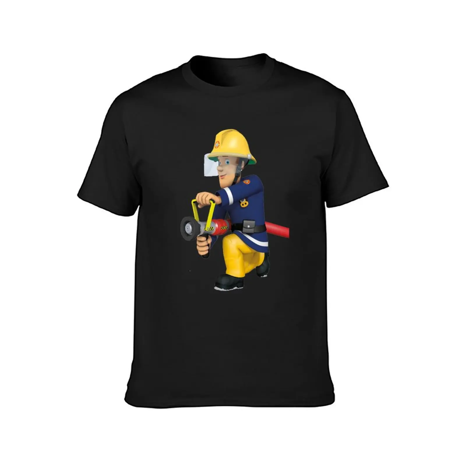 Fireman Sam T-Shirt plain shirts graphic tees kawaii clothes men clothing