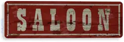 Saloon Bar Sign D075