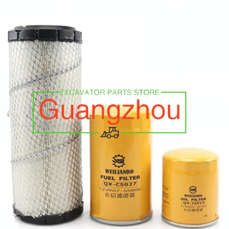 ل XCMG XE35U حفارة النفط الديزل عنصر فلتر الهواء مدخل الزيت الهيدروليكي عنصر مرشح العودة الطيار مرشح الملحقات
