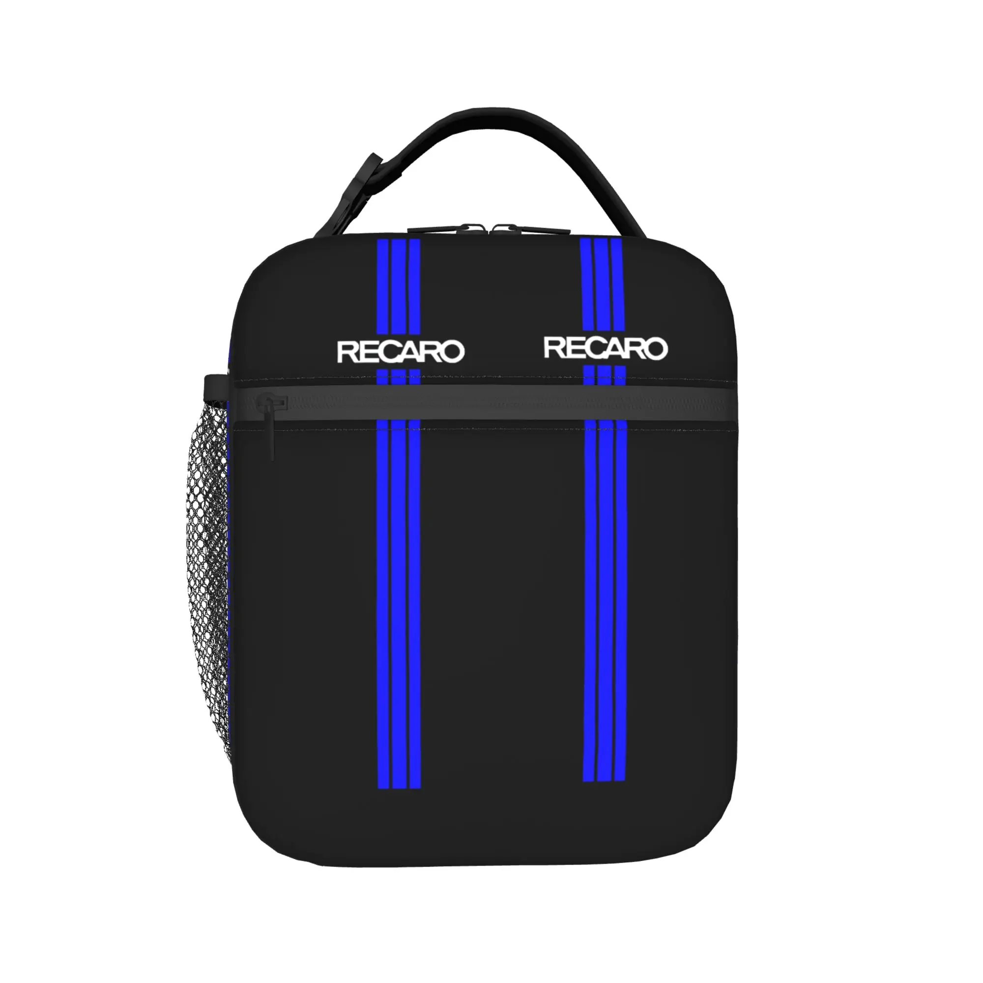 

Custom Recaros Print Insulated Lunch Bag for Women Men Leakproof Cooler Thermal Lunch Box Office Picnic Travel