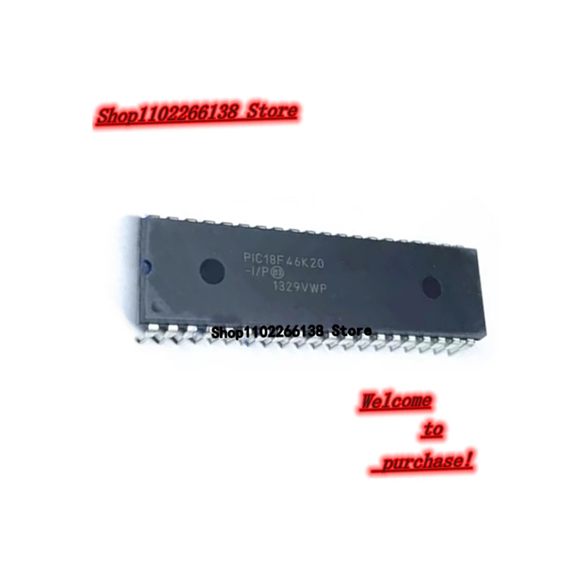 PIC18F46K20-I/P PIC18F46K20 DIP-40 Chip IC 1pcs/lot