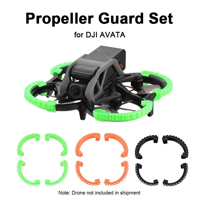 

Propeller Guard Protection Ring Frame Bumper Set for DJI Avata 2 FPV Drone Crash Prevention Anti-collision Bumpers Accessories