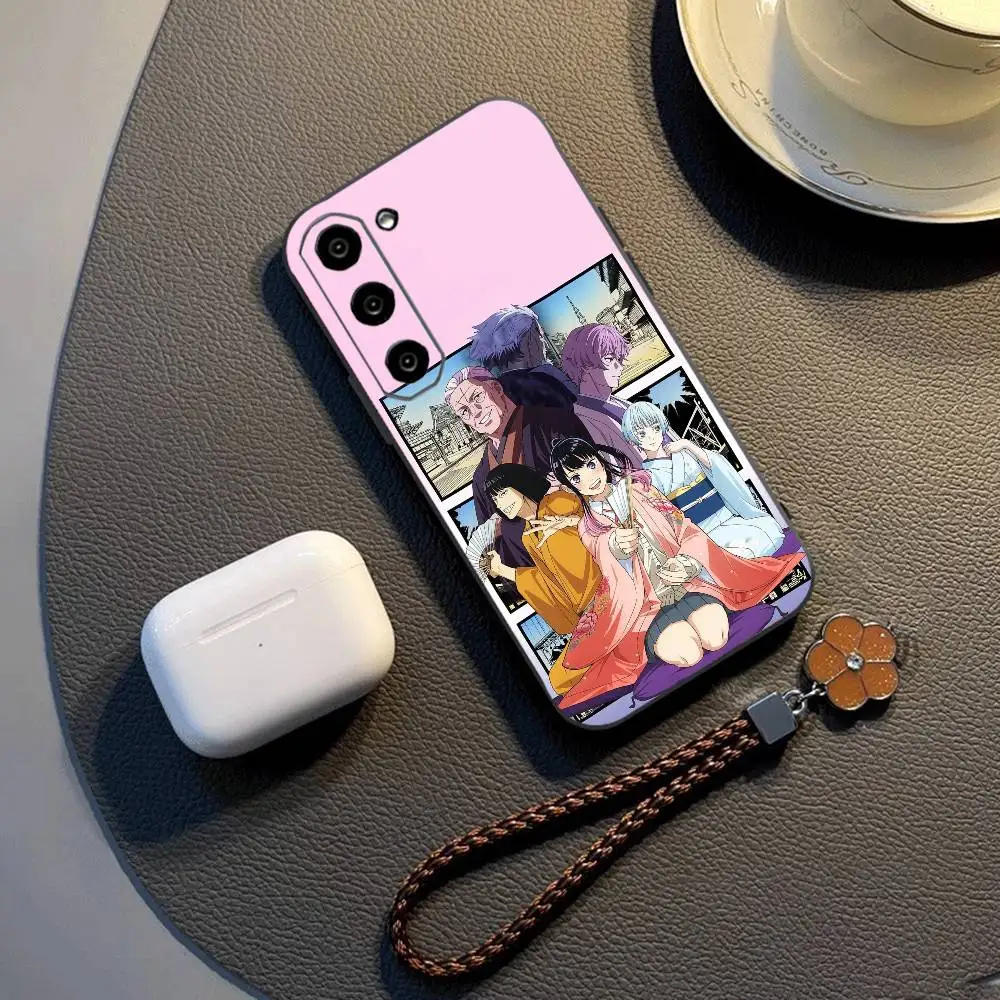 A-Akane-B-Banashi Phone Case For Samsung Galaxy A73,A72,A71,A70,A53,A52,A51,Others Soft Black Cover