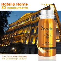 Difusor de fragancia para habitación de Hotel, ambientador para el hogar, dispositivo aromático, purificador de aire, humidificador, refil de aceite esencial para coche, 500ML