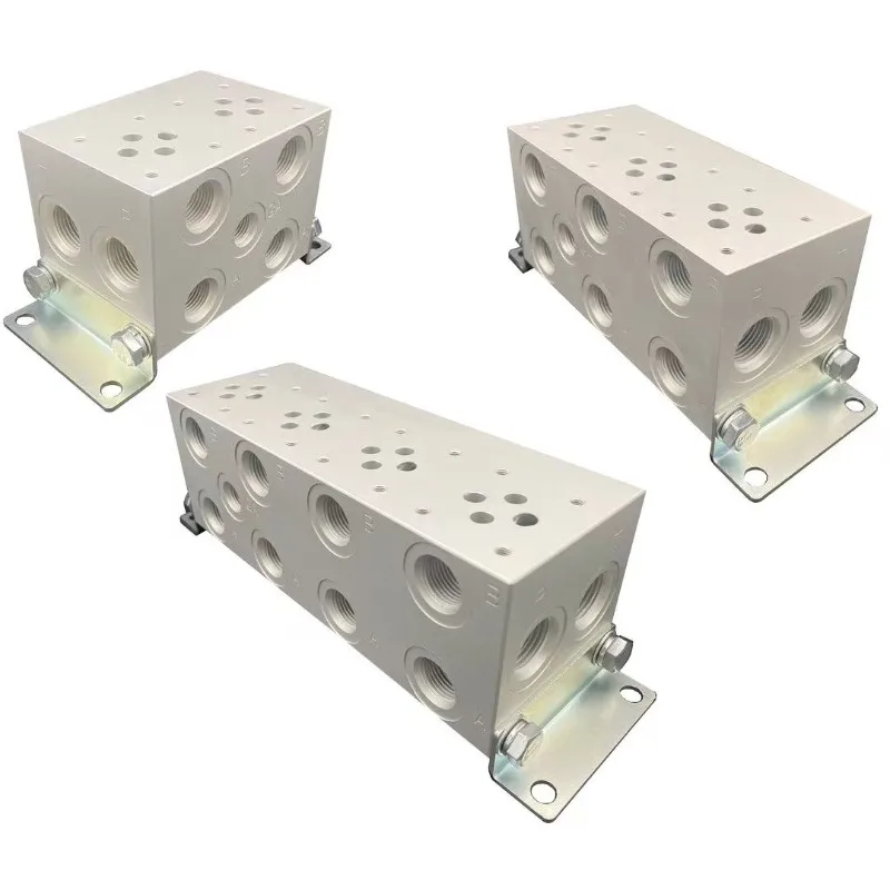Hydraulic Series Valve Manifold Aluminum 6061/7075 D03/D05/NG6/Cetop3 Mode (1-5 Stations) MSA6 Relief Valve 3 Years