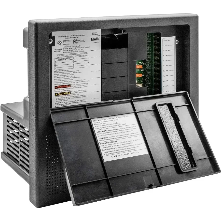 

WF 8955-AD 55 А преобразователь мощности для автофургона, центр мощности/зарядные устройства для автофургона, прицепа, зарядное устройство для автофургона, 120 В до 12 В Campe