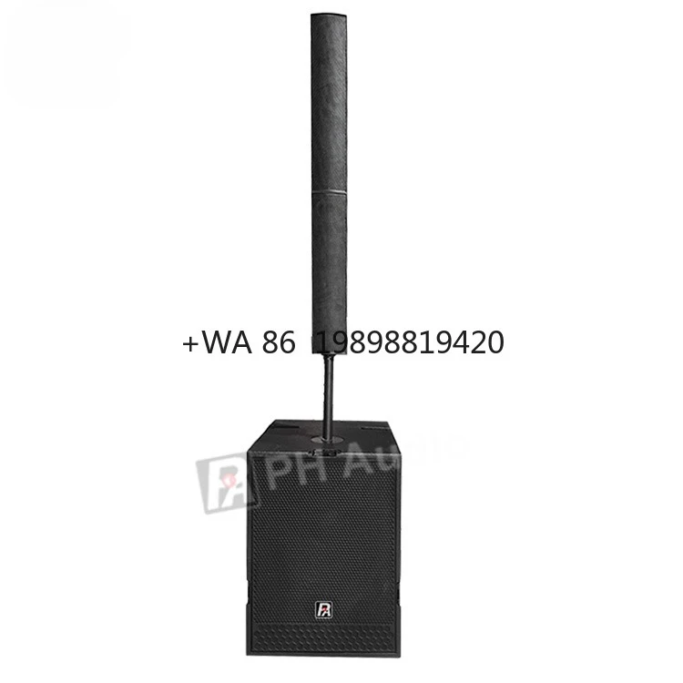 Active Column Stage Audio Speaker  8ohm Impedance Speaker for Outdoor Live Performance