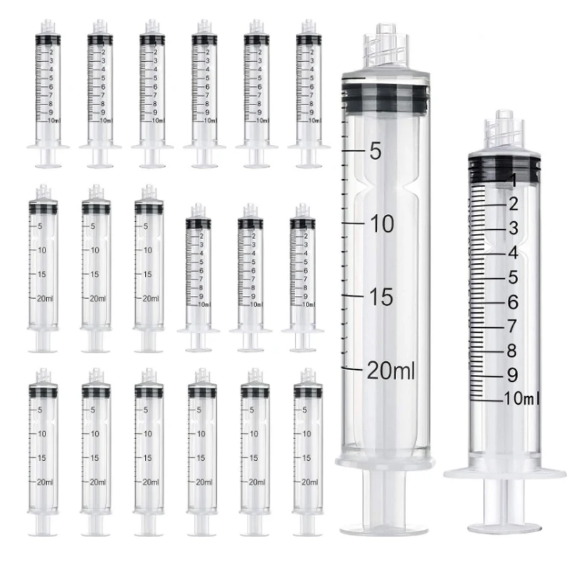 5ml/10ml/20ml/30ml/50ml/100ml Syringe Without Needle Screw Storage Crimp Dispensing Lock syringe