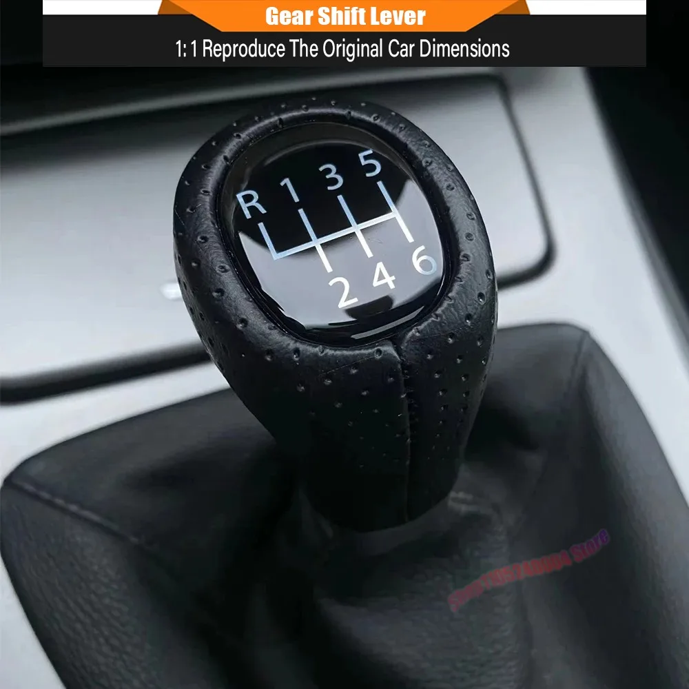 Universal Manual Gear Shift Knob Lever Stick Handball For BMW 1 & 3 Series Models Including E46 E60 E63 E64 E87 E88 E90 E91 E92