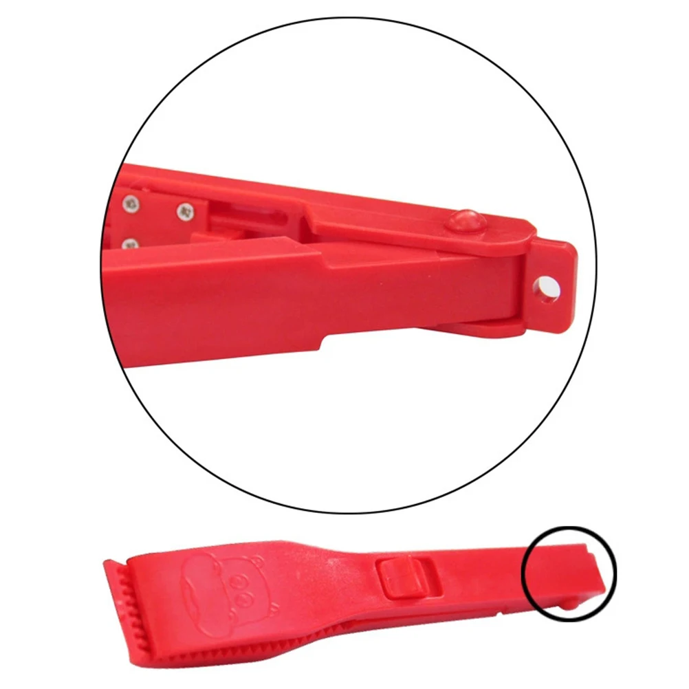 

Multifunctional Fishing Tongs ABS Durable Crocodile Mouth Small Teeth Hold Fish Firmly Saltwater Freshwater Suitable Small