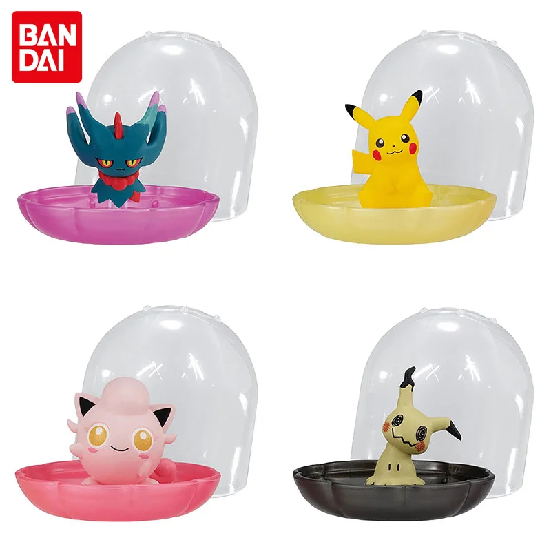 

Bandai Pokemon Genuine Gashapon Toys Series 9 Flutter Mane Pikachu Scream Tail Mimikyu Brand New in Shelf