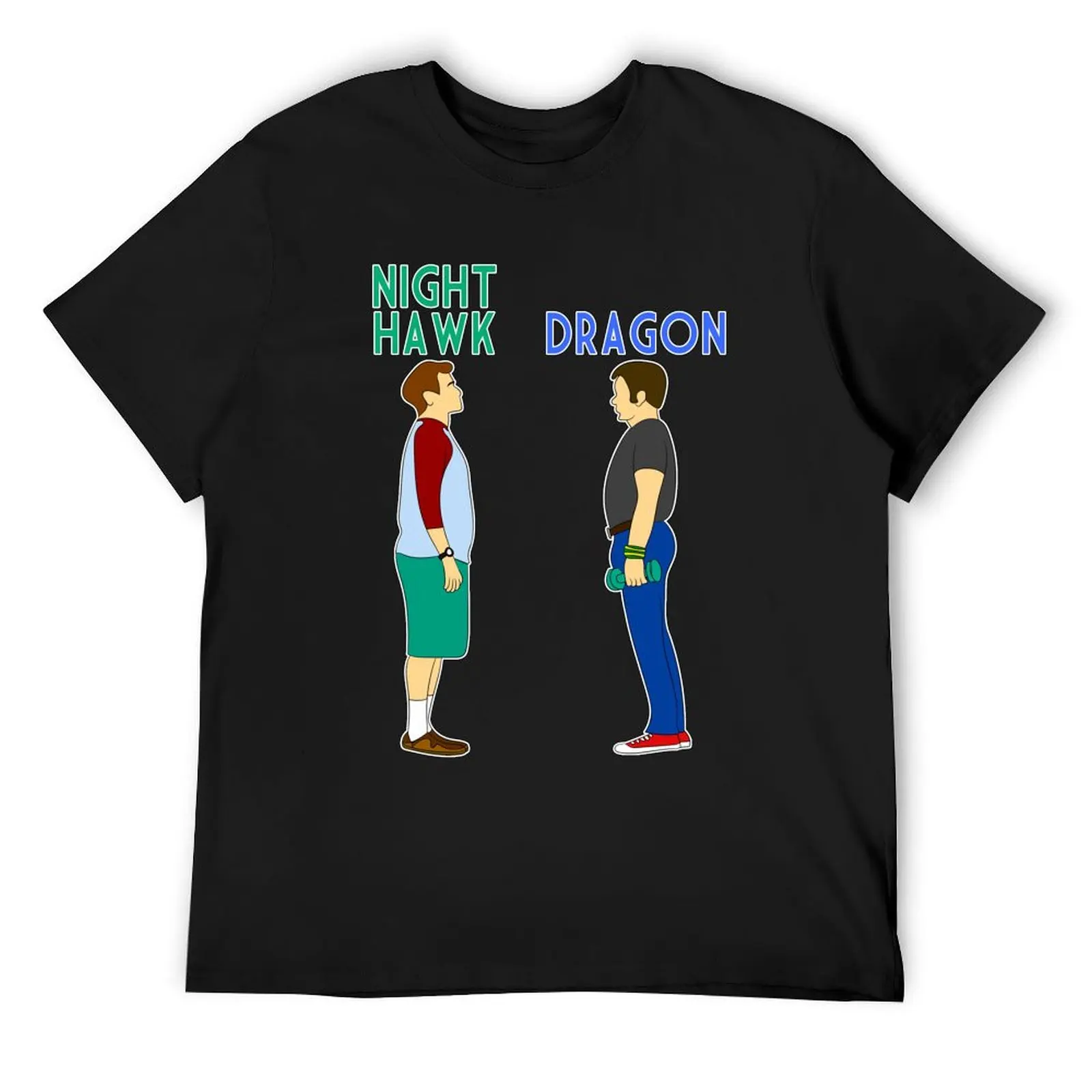 Step Brothers Dragon Night Hawk T-Shirt sweat sublime anime tshirt mens clothing