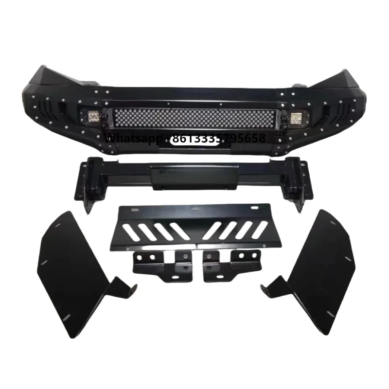 

Isuzu D-Max 12-16 Car Body Kit New Steel Front Bumper Guard with Winch and Fog Light Off-Road Accessories Including Bull Bar