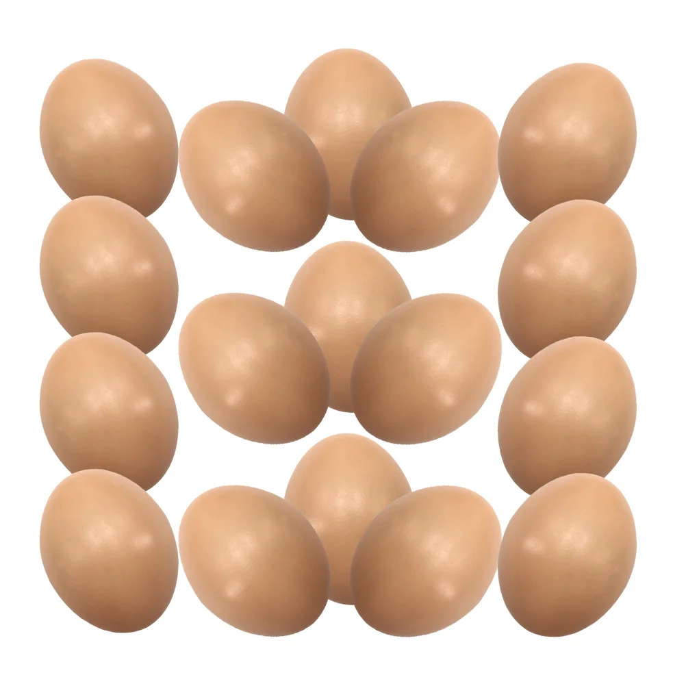 

24Pcs Lifelike Fake Eggs Blank DIY Craft Supplies Easter Party Decoration Artificial Simulation Eggs for Decor