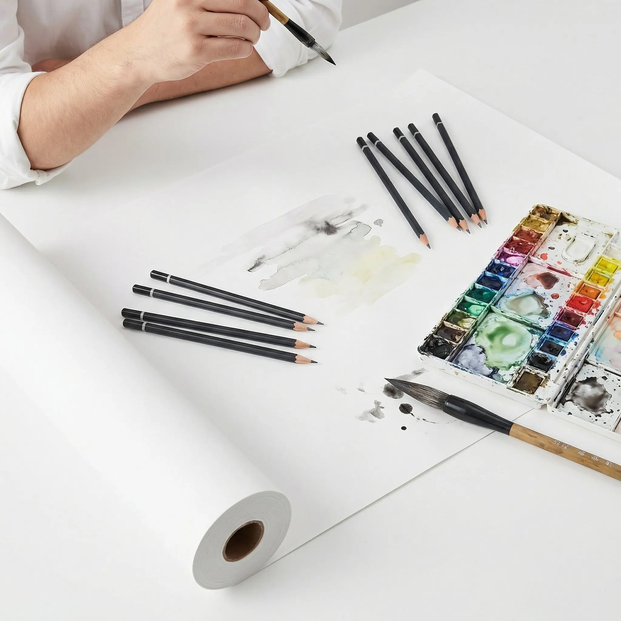 1-roll-thick-xuan-paper-premium-chinese-calligraphy-paper-roll-suitable-for-writing-painting-traditional-art-drawing-practice