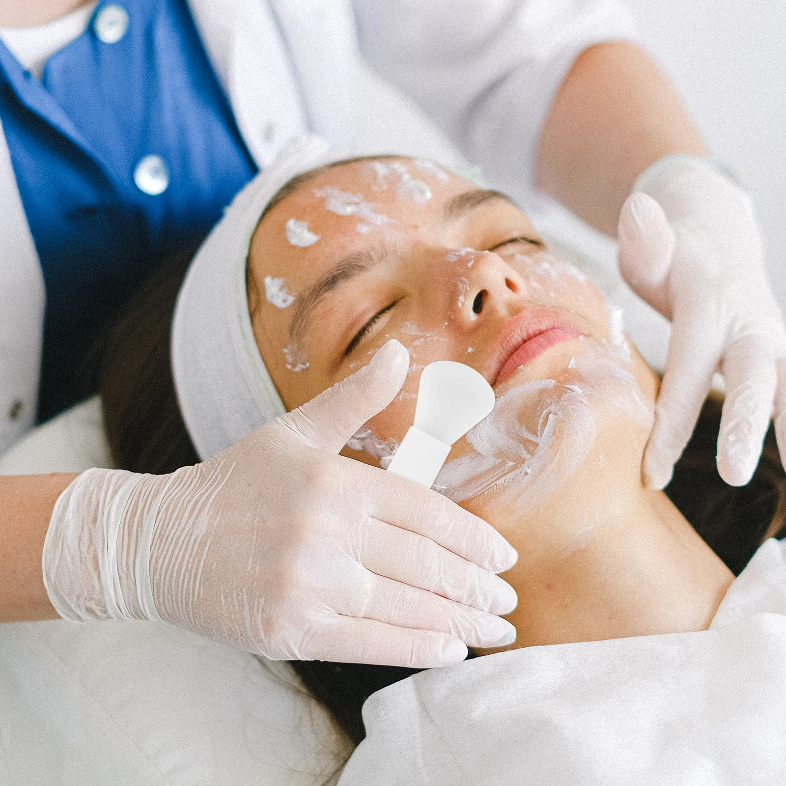6 uds cepillo para mascarillas cepillos faciales herramientas de limpieza de silicona máscaras de barro aplicadores para el cuidado de la piel cuidado facial duradero respetuoso con la piel seguro
