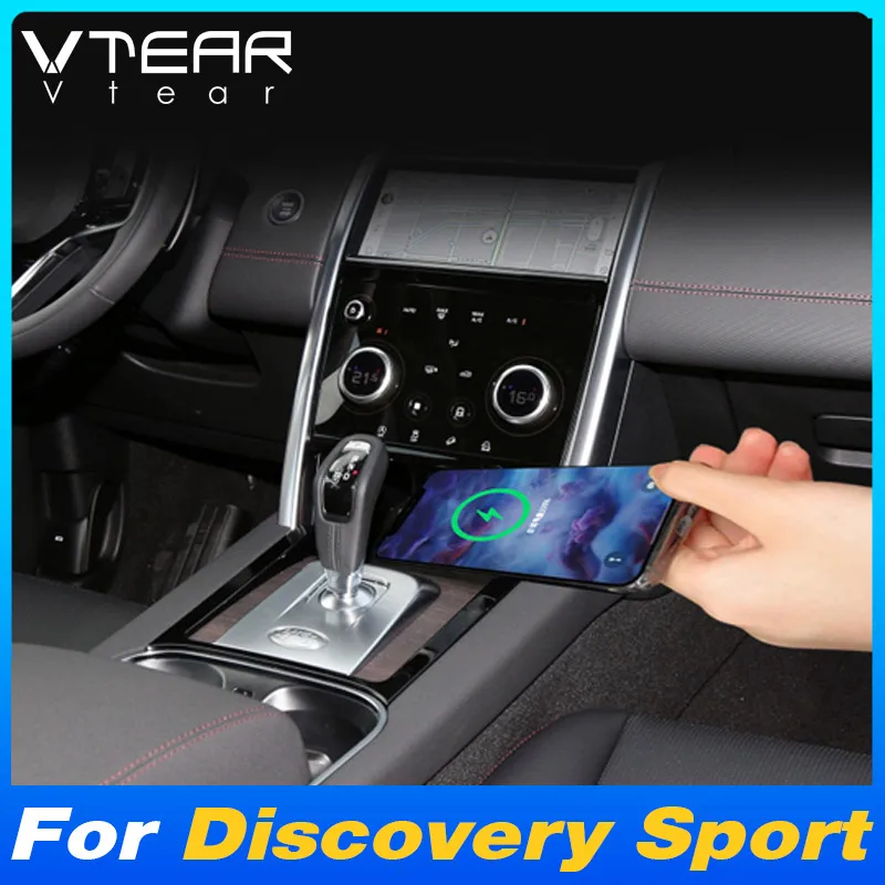 

For Land Rover Discovery Sport 2022 2023 Car Wireless Charger Fast Cell Phone Charging Plate Adapter Interior Accessories