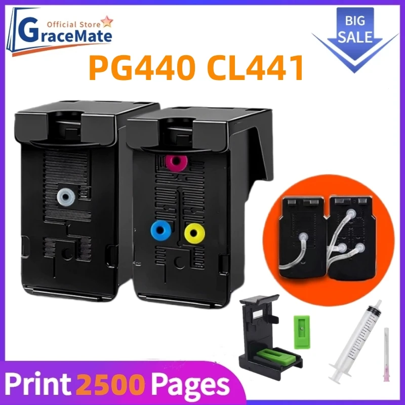 PG440 CL441 Ink Cartridge Compatible for Canon Pixma MG3140 MG3540 MG3640 MG3640S MG4240 MX438 MX518 MX378 TS5140 Printer Ink