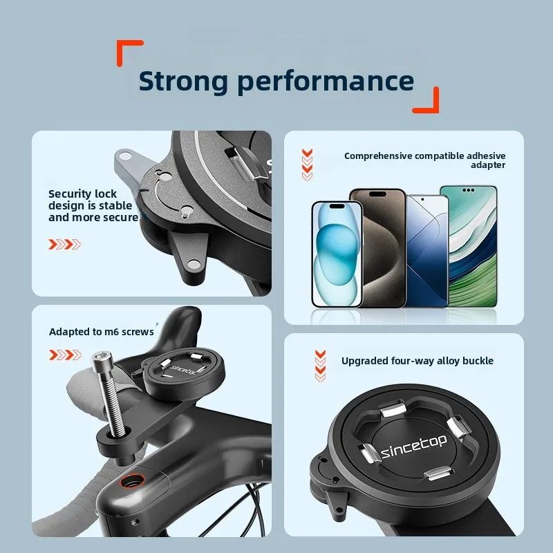 

Универсальный держатель для мобильного телефона для горного велосипеда, шоссейного велосипеда, велосипедное навигационное крепление, подставка для мобильного телефона, чехол Insta...