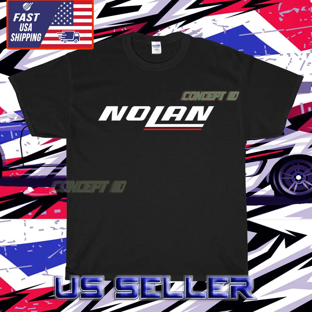 NEW SHIRT NOLAN HELMETS LOGO SPORT T-SHIRT UNISEX FUNNY USA SIZE SIZE S-5XL