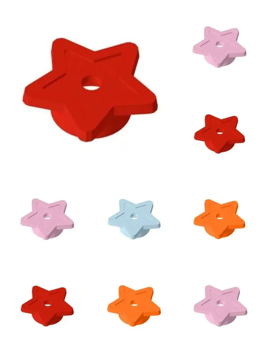 Blocs de construction 11609, 50 pièces, accessoires pour amis, étoile avec support de goujon, Collections, jouet GBC modulaire en vrac pour ensemble MOC de haute technologie