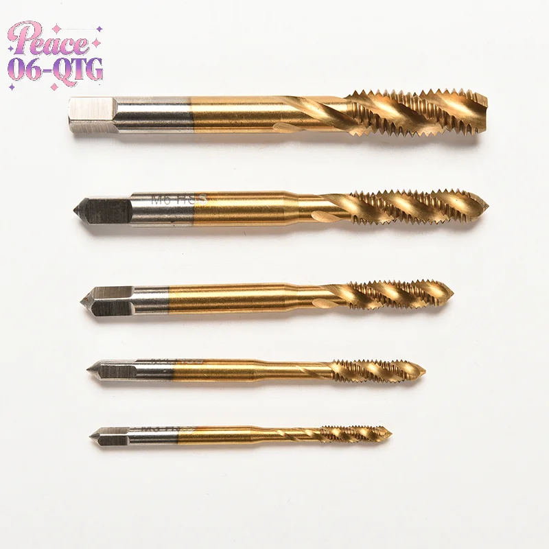 

Лидер продаж, 1 шт., метрический Hss спиральный рифленый машинный метчик M3 M4 M5 M6 M8, спиральные остроконечные метчики, метчик для формования резьбы