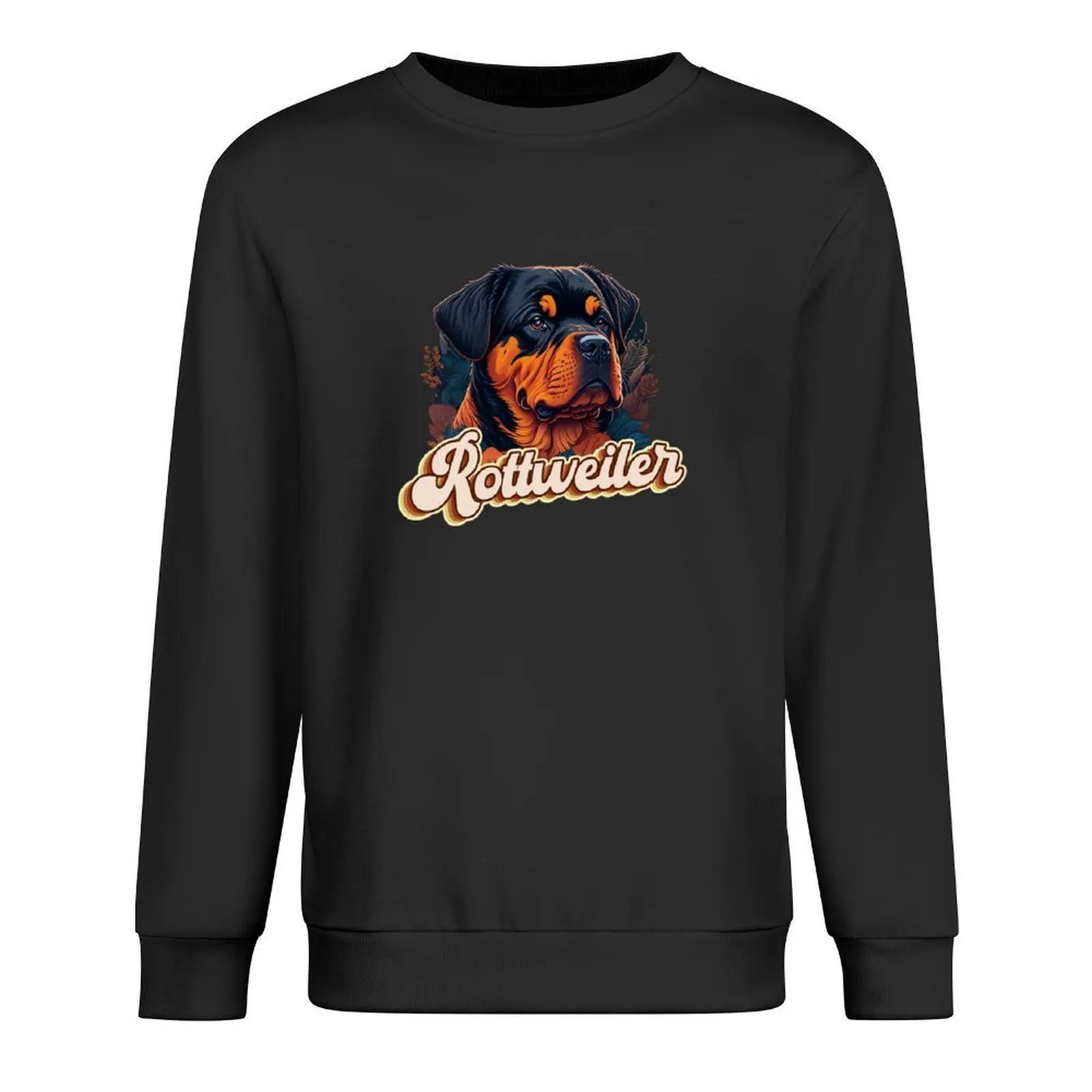 

Rottweiler Dog design with text Pullover autumn jacket men autumn new products winter clothes men's sweat-shirt hoody