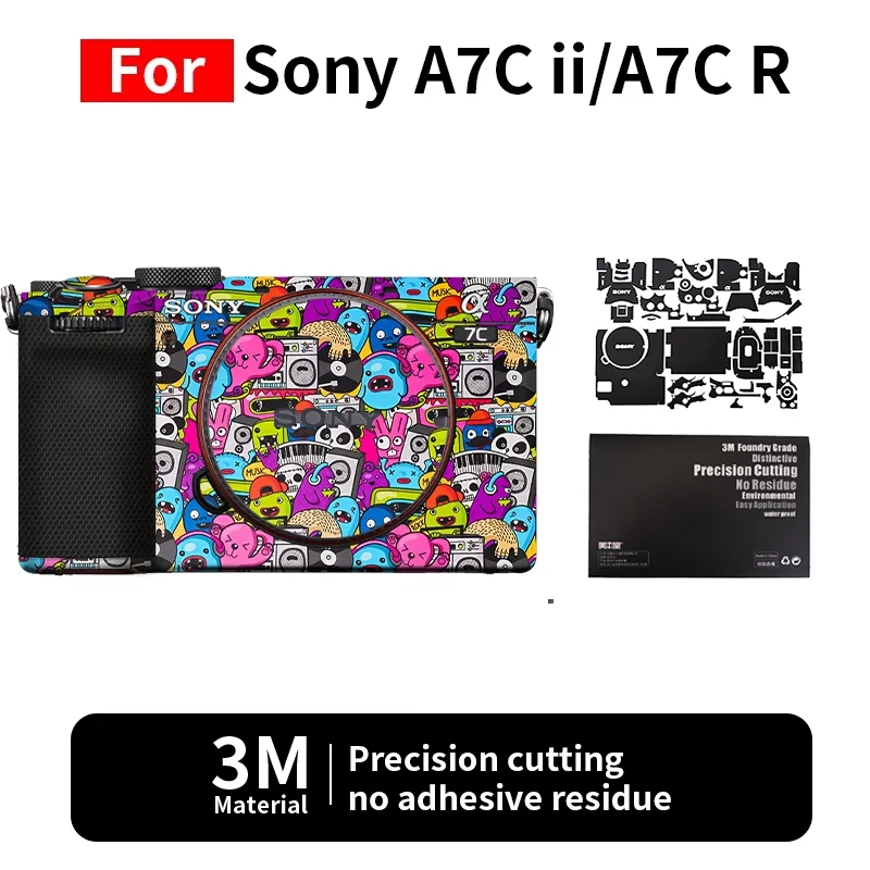 

Mebont для Sony a7cii Skin Sony a7c ii/a7cr наклейка для камеры защитная пленка полная защита без остатков