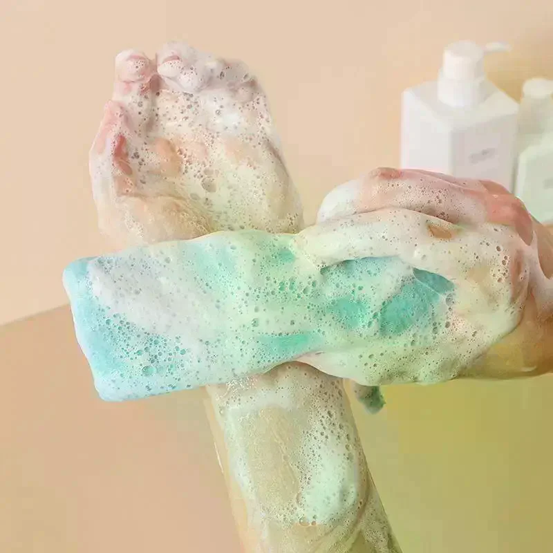

2/3 Pcs Mesh Foaming Soap Bags Facial Cleanser Foam Bag Drawstring Shower Bubble Foam Net Bath Body Washing Cleaning Supplies