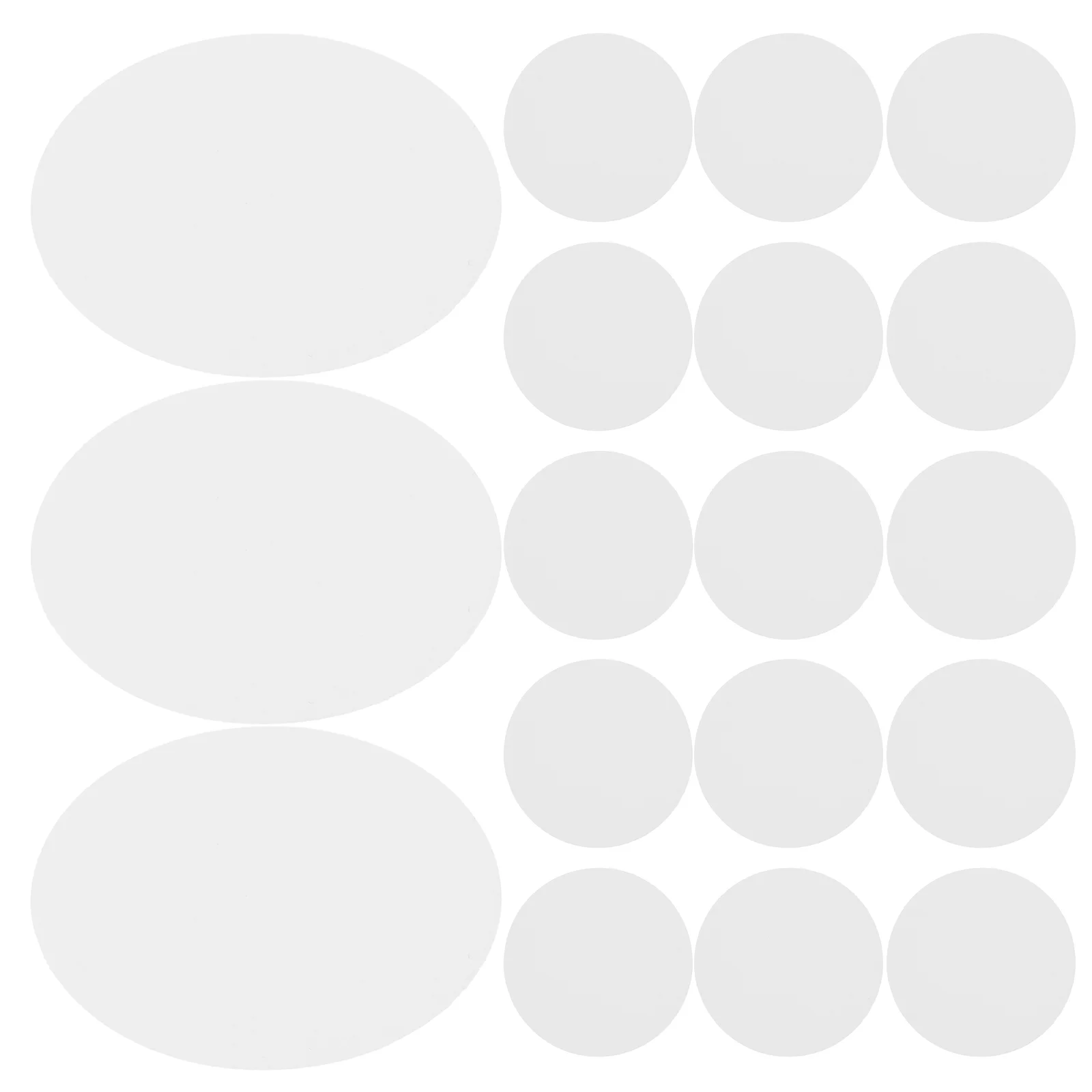 

100 листов бейджей, бумажная многофункциональная бумага для рукоделия, изготовление пустых фурнитуры, круглая мини-фурнитура для рукоделия, аксессуары для рукоделия