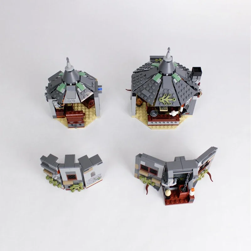 792pcs Moc Hagrids Hut W/Back Building Blocks Compatible 75947 DIY Assembly Bricks Toys Kids Educational present