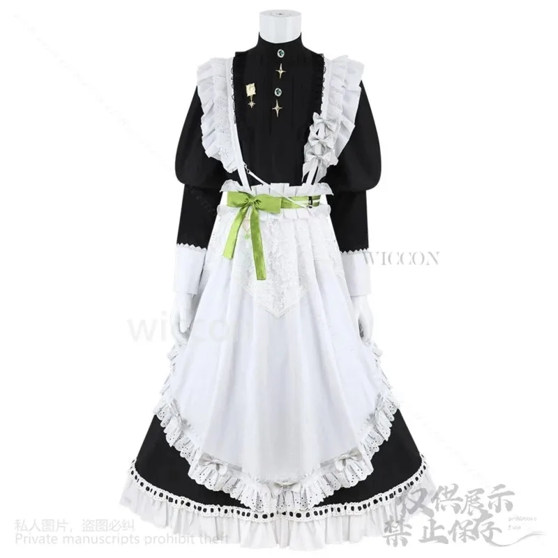 

a7d@Anime Game NU: Carnival Cosplay Olivine Costume Maid Sexy Lolita Dress Wigs Cute Uniform For Halloween Christmas Customizeda