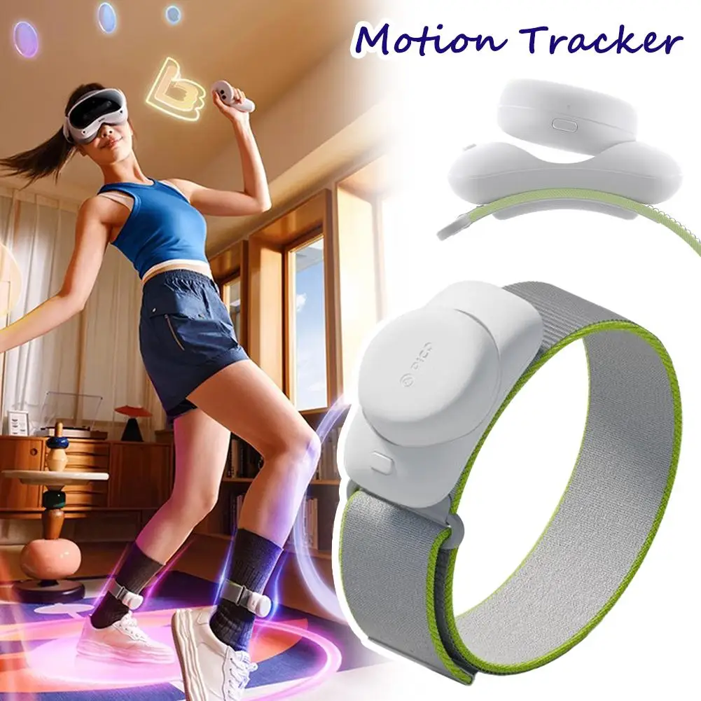 PICO Motion Tracker for PICO 4/4 Pro/PICO 4 Ultra/Neo 3 Peak Motion Tracker Full Body Motion Tracking Support PC VR Sports Games