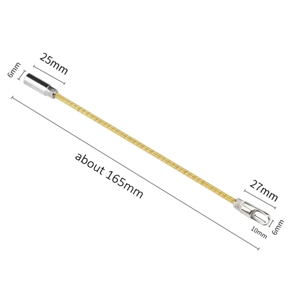 

Tools Cable Puller Accessories For Repair Wire Cable Elastic Threader Fish Tape Leader Automatic Thread Guide Connector Head