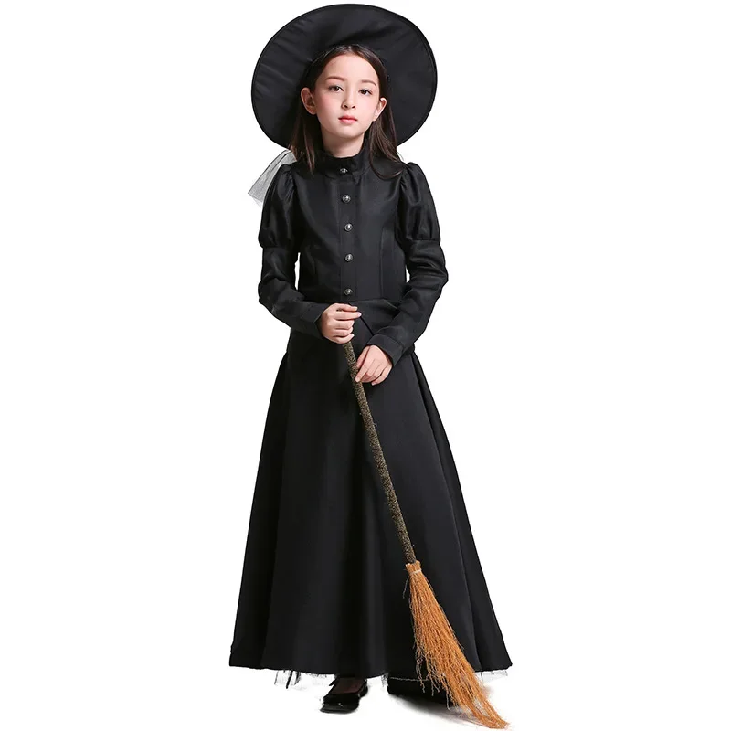 Disfraces de Cosplay de León de bruja para niñas, niños, niñas adolescentes, niños, Halloween