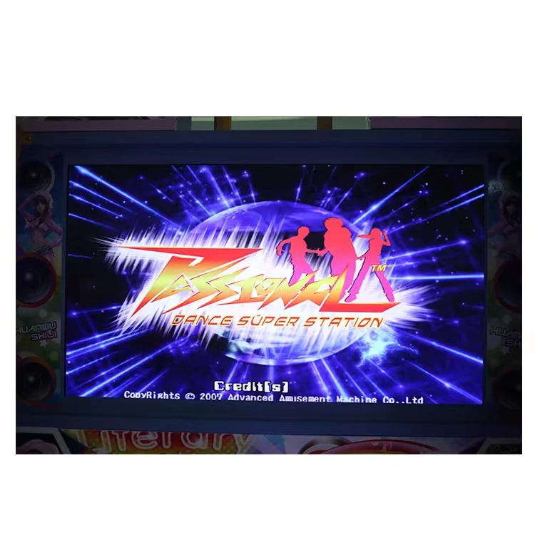 HD screen display simulator games machine dance dance revolution arcade machine