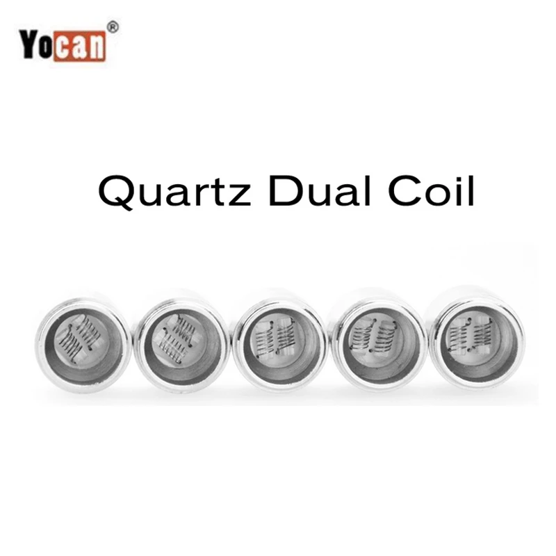 オリジナルyocan進化プラスqdcコイルクォーツデュアル & donautセラミック進化プラスpandon用ワックス蒸気を吸うペン気化器キット