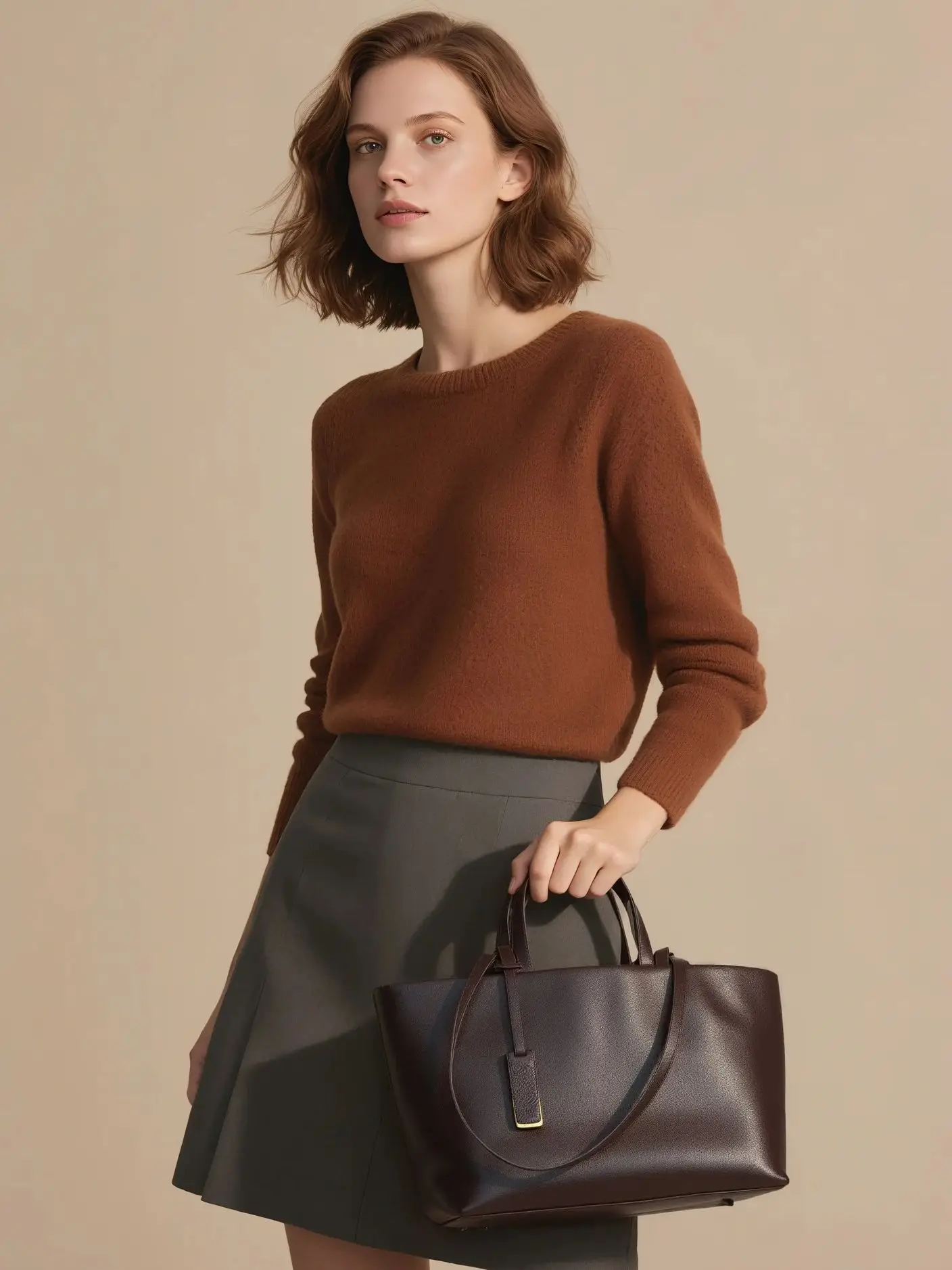 2025 модная женская сумка в стиле ретро под мышками