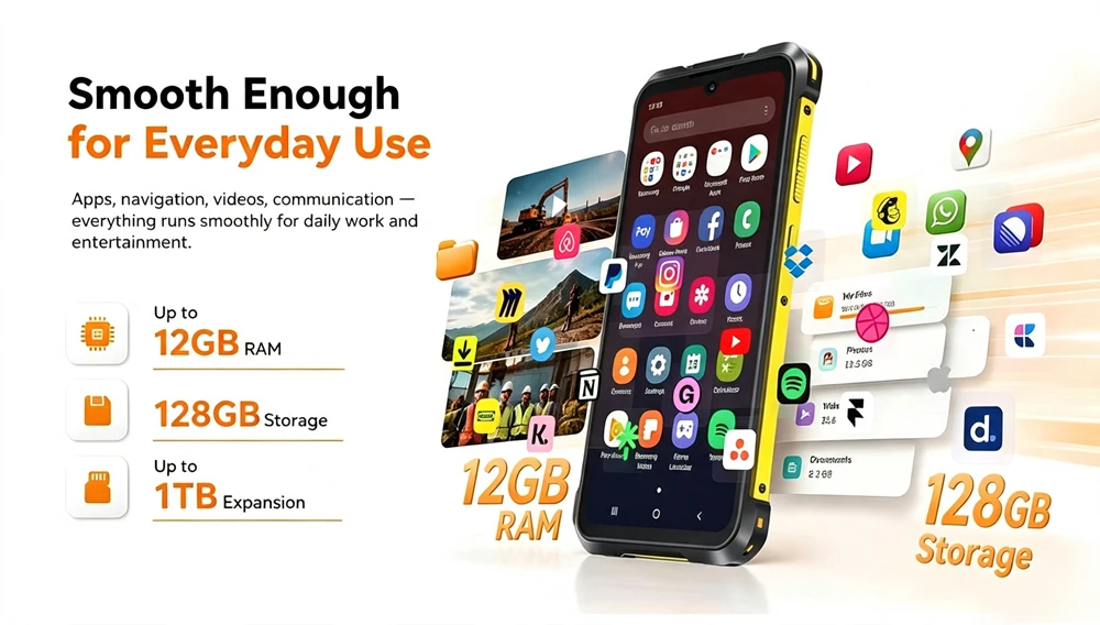 [Ship From Poland]  Cubot KingKong ES 5 Rugged Smartphone Android 16 Up to 12GB RAM(6+6GB) 128GB ROM 6.88'' 120Hz Screen 7000mAh Battery NFC Face Recognition Fingerprint Recognition IP69K 64MP+16MP SCT620 Octa-core