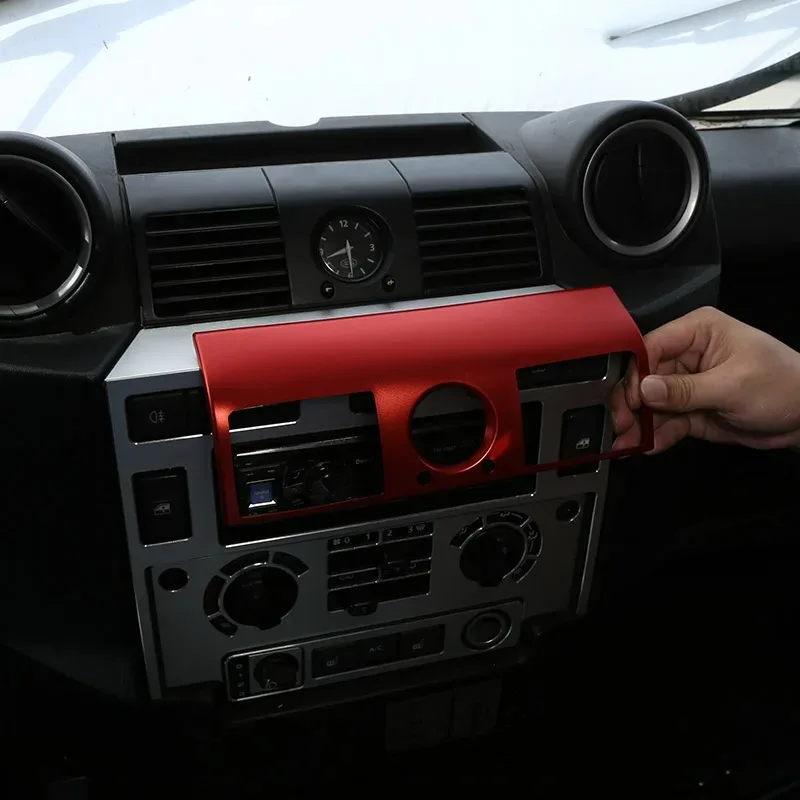 

For Land Rover Defender 90 110 130 2008-2018 Car Central Air Conditioning Control Air Outlet Cover Trim Interior Car Accessories
