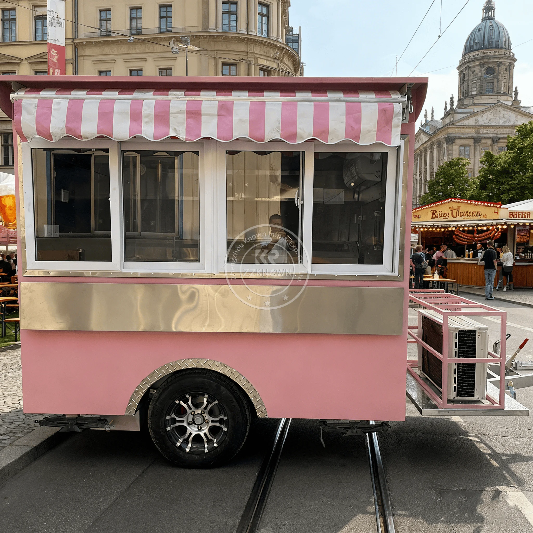 

Wholesale Small Coffee BBQ Carnival Food Concession Truck Fried Chicken Food Trailers Fully Equipped Us Certified Standards