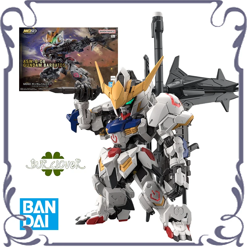 

BANDAI Original GUNDAM MGSD Series BARBATOS Anime Action Figure Assembly Model Toys Collectible Model Gifts In Stock