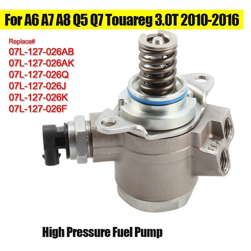 07L127026AB 07L127026Q High Pressure Fuel Pump High Pressure Fuel Pump Automotive For  A6 A7 A8 Q5 Q7 3.0T Replacement Parts