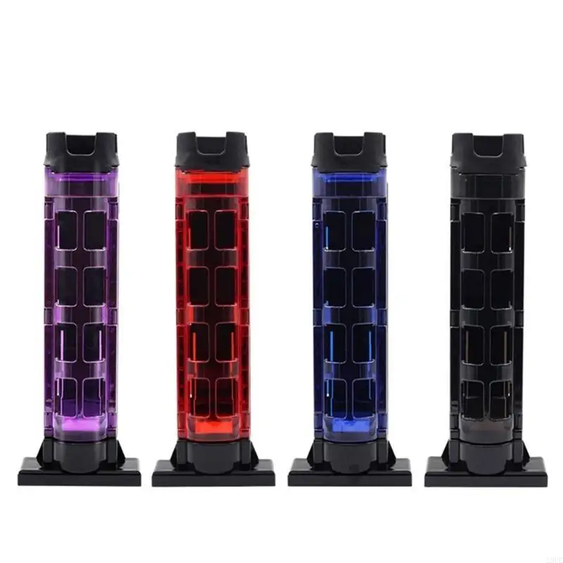 Angelbox Rod Ständer Display Klammer abnehmbare Fischereifasshalterhalter Rack Rack