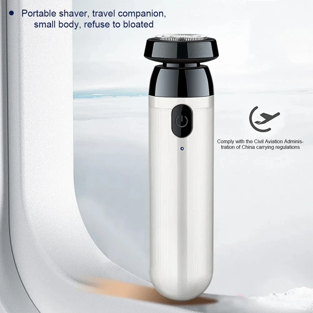 Hair Shaver Machine Men's Electric Shaver Male Portable Mini Man Beard Trimmer Travel Razor for Men C587 view 5