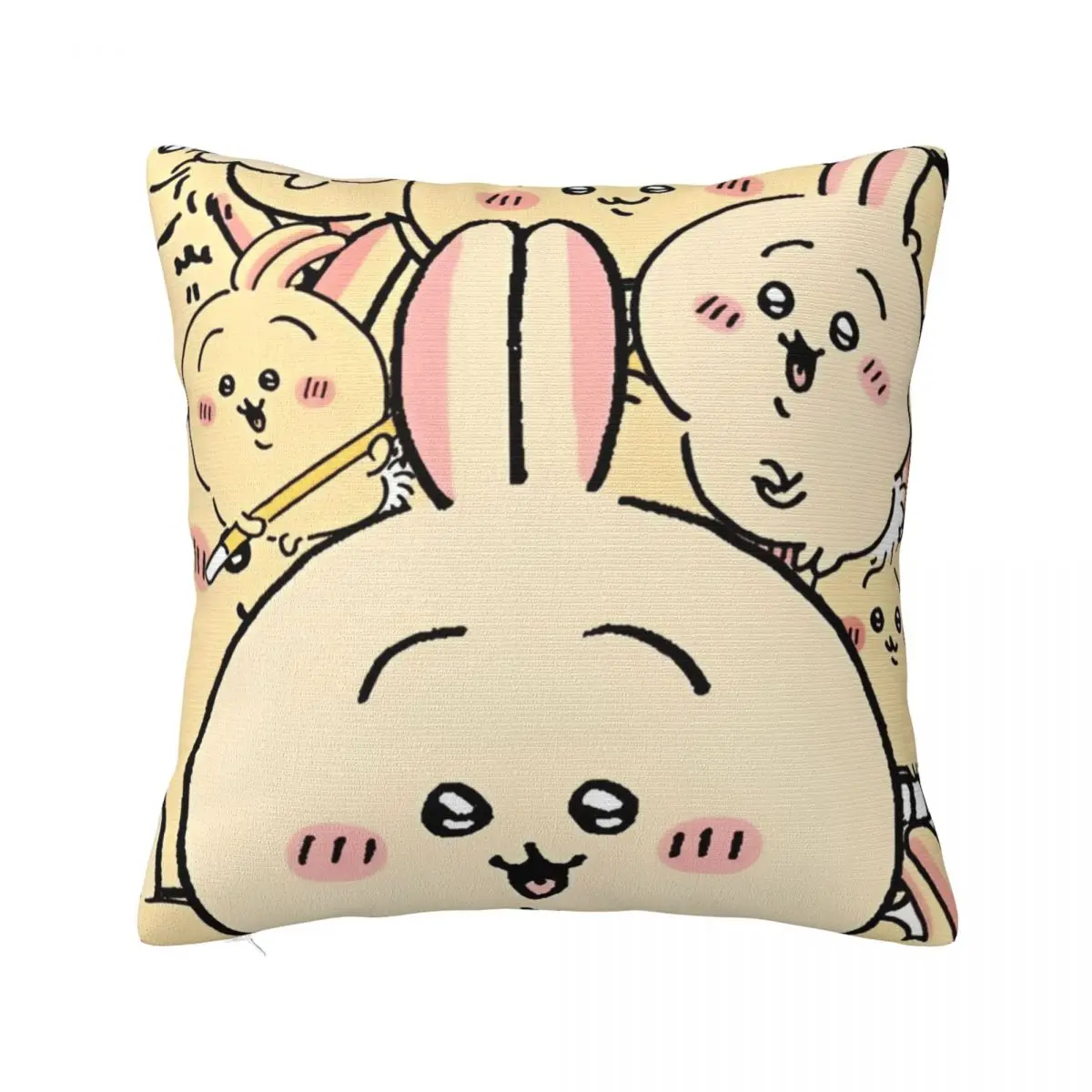 

Soft Kawaii Chiikawa Usagi Manga Pillowcase Polyester Cushion Cover Decorations Cute Japnese Anime Pillow Case Cover Home 45cm