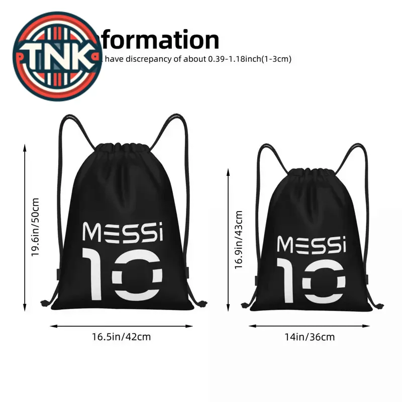 Argentina Lioneler And Messi (30) Drawstring Bags Gym Bag Top Quality Field pack Picnics Backpack Funny Novelty