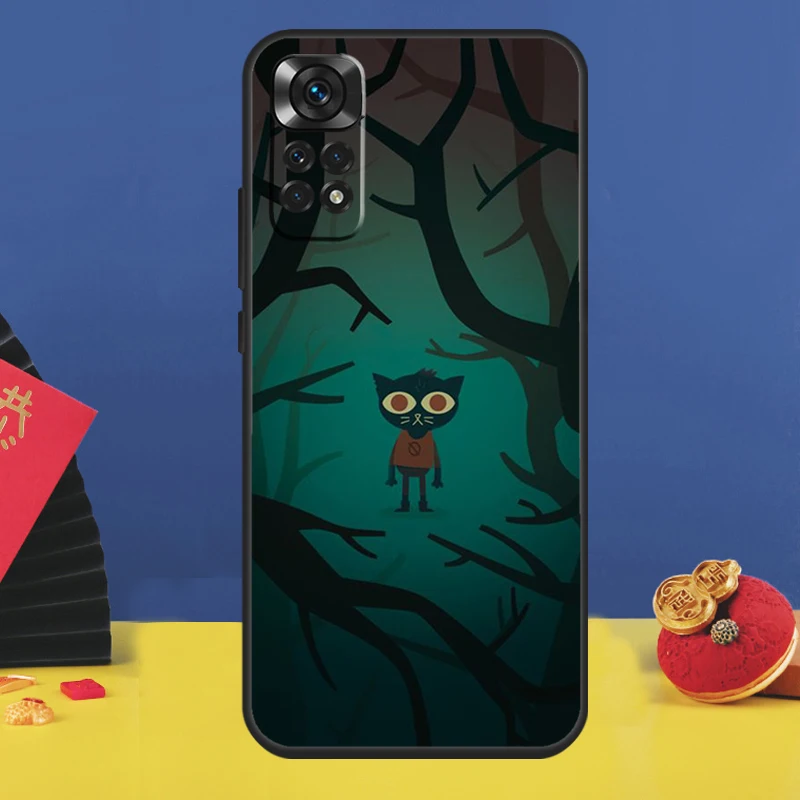 Cat Game Night In The Woods Phone Case For Xiaomi Redmi Note 11 Pro Note 10 Pro 12 8 9 Pro 9S 10S 11S 12C 9C 10C Funda