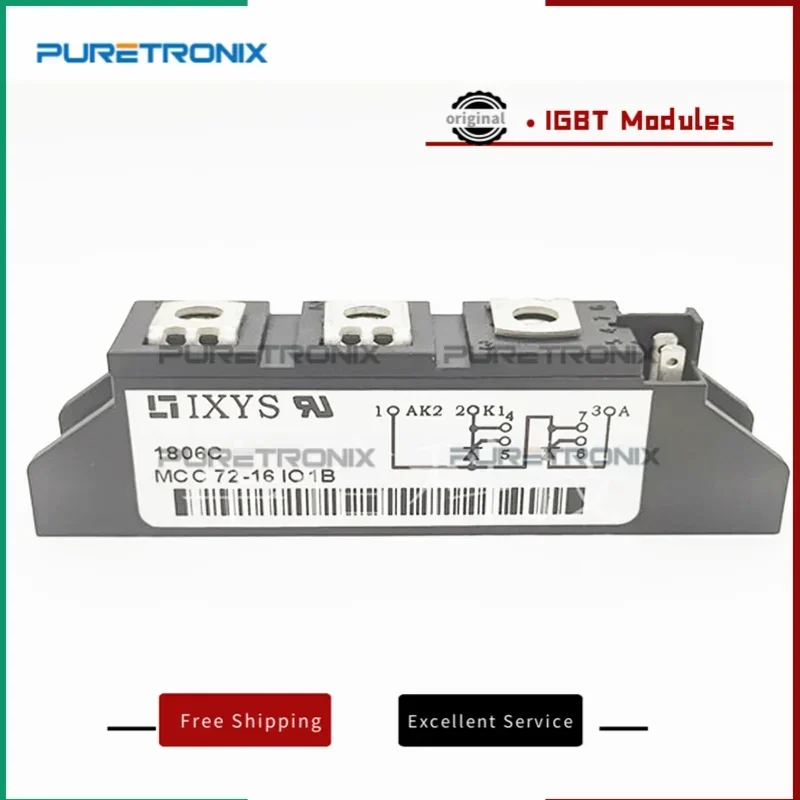 電源モジュールMCC72-08IO1B, MCC72-12IO1B, MCC72-14IO1B, MCC72-16IO1B, MCC72-18IO1B,新品